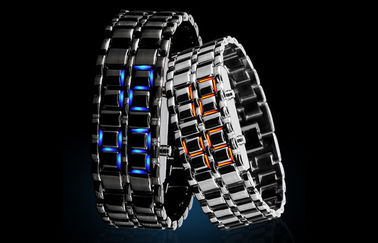 Skmei Man Iron Samurai Lava LED Watch , LED Digital Wrist Watch