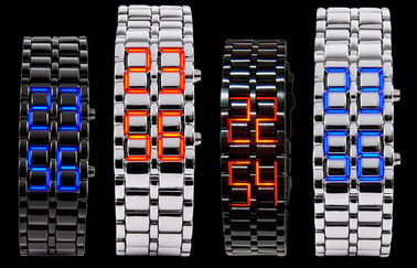 Skmei Man Iron Samurai Lava LED Watch , LED Digital Wrist Watch