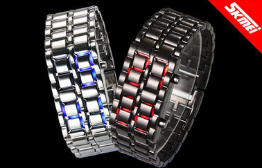 Skmei Man Iron Samurai Lava LED Watch , LED Digital Wrist Watch