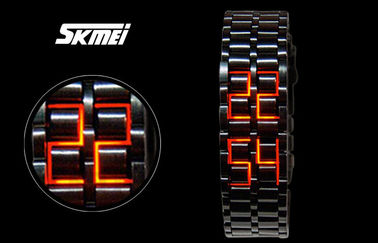 Skmei Man Iron Samurai Lava LED Watch , LED Digital Wrist Watch