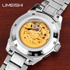 Classic Mens Sport Watches Metal Strap 24 Hours Day Date Analog Automatic