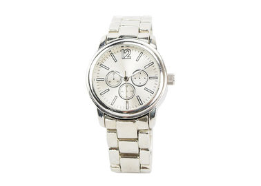 Stainless Steel Silvey Thin Metal Strap Watch , Quartz Mens Wrist Watches
