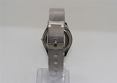 Unisex Metal Wrist Watch 1 ATM Business Wrist Watch With Steel Ribbon  Bands