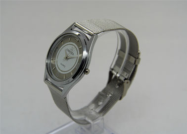Steel ribbon strap Metal Strap Watch with Japanese analog quartz movement