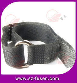 Durable Printed Stretch Velcro Hook And Loop Straps , Velcro Binding Strap