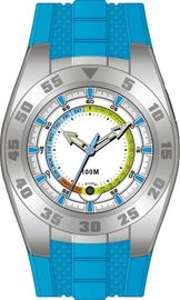 Silicon Strap Self Calibrating Watches , Coolest Digital Watches Dual Time Zone