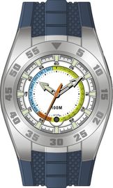 Silicon Strap Self Calibrating Watches , Coolest Digital Watches Dual Time Zone