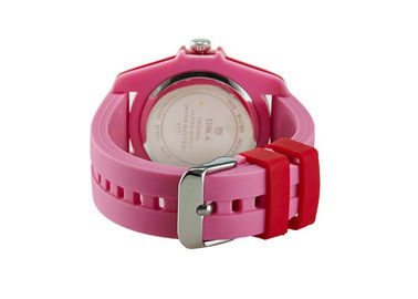 Nice Red Waterproof Electronic Plastic Quartz Watch For Girls Customized