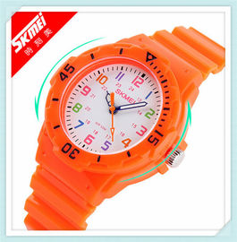 ATM Water Resistant Plastic Quartz Watch With Japan Movement / Battery
