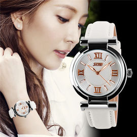 Genuine Leather Womens Quartz Watches
