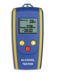 Backlight Digital Alcohol Meter , Alcohol Testing Devices With Low Voltage Indication