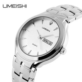 5 ATM Waterproof Stainless Steel Quartz Watch Japanese Battery Movement