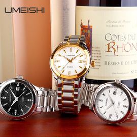 High end Stainless Steel QuartzWatch Case And Strap Hard Glasses Wrist Watch For Male