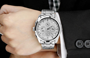 Mens Stainless Steel Quartz Watch 