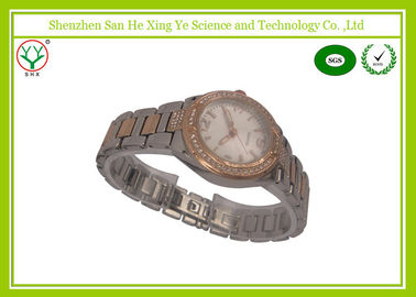 Fashion Silver Japan Movement Quartz Watch , Stainless Steel Wrist Watches