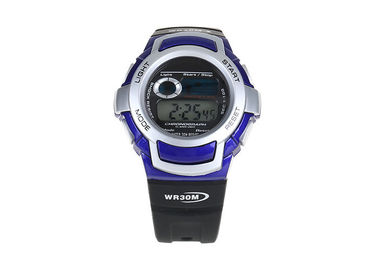Stylish Children Scrolling Digital Sport Wrist Watch LCD Time Display ABS Case