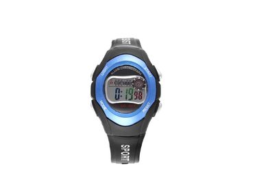 3 ATM Waterproof LCD Digital Sport Children Wrist Watch With Snooze Alarm