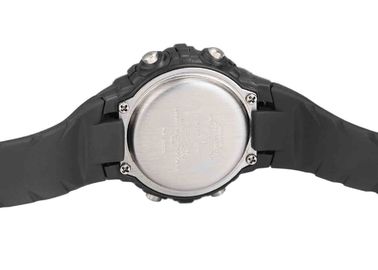 Unisex Chronograph 3 ATM Waterproof Sport Watch With 12 / 24 Hours Mode