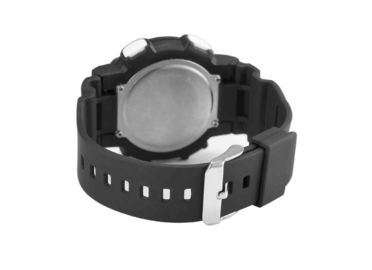 OEM LCD Waterproof Sport Watch With Chronograph , Radium , Alarm