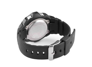 Vogue Plastic Daily Alarm Mens Waterproof Sport Watch For Male / Teenager