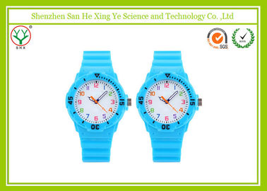 Colorful Cartoon Waterproof Digital Watch Silicone Band For Children