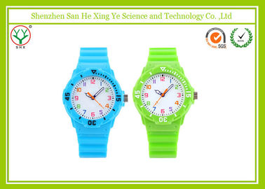 Colorful Cartoon Waterproof Digital Watch Silicone Band For Children