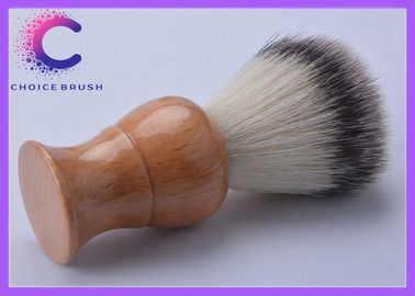 Synthetic shave brushes wooden handle shaving razor brushes for men's grooming