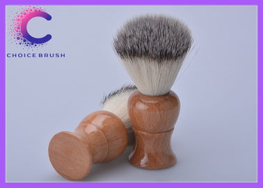 Synthetic shave brushes wooden handle shaving razor brushes for men's grooming