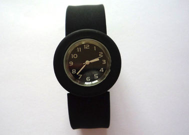 Amry Green Precise Quartz Movement Environmentally Friendly Silicon Slap Wristband Watch