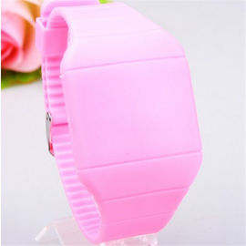 Custom Mens Sports Silicone Touch Screen LED Watch Colorful Lightweight