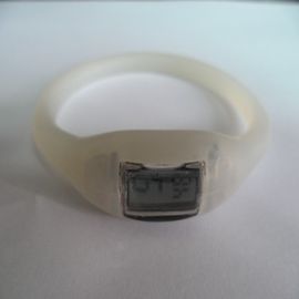 Custom Christmas Gift Silicone Sports Watch With Pedometer