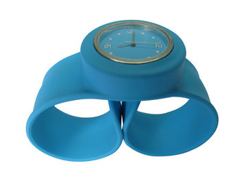 Children Silicone Slap Watches / Silicone Sports Watch with Logo Printing