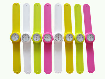Children Silicone Slap Watches / Silicone Sports Watch with Logo Printing