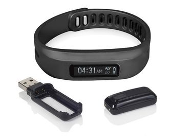 Pedometer Sleep Tracker Bluetooth Watch Bracelet With Silicon Wristband