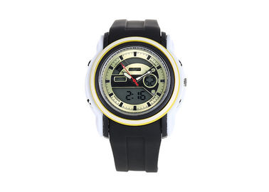 3 ATM Waterproof Multifuction Sport  Analog Digital Wristatch With Dual Display