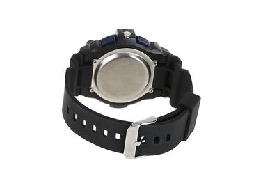 Low Key Design Waterproof Analog Digital Dual Display Multifunction Sport Watch