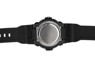 Low Key Design Waterproof Analog Digital Dual Display Multifunction Sport Watch