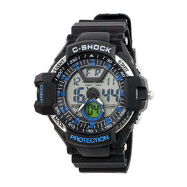 Silicone Kids Multifunction Digital Watches / Cool Sport Watches With G-Shock