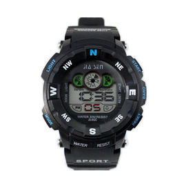 Black Multifunction Digital Watches Alarm Clock with Day and Date For Kids