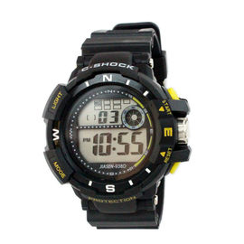 Colorful PVC Band Multifunction Digital Ladies Wrist Watch Professional