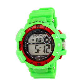 Colorful PVC Band Multifunction Digital Ladies Wrist Watch Professional