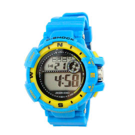 Colorful PVC Band Multifunction Digital Ladies Wrist Watch Professional