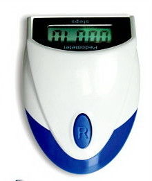 ABS material Step Counter Pedometer with battery powered