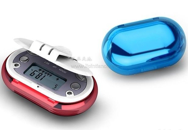 Calorie Count Pedometer with 7 days memory and large digit single line display