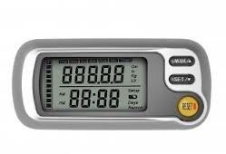 Multifunctional Step counter Pedometer,Distance range 0.000-99.999 miles/kilometers