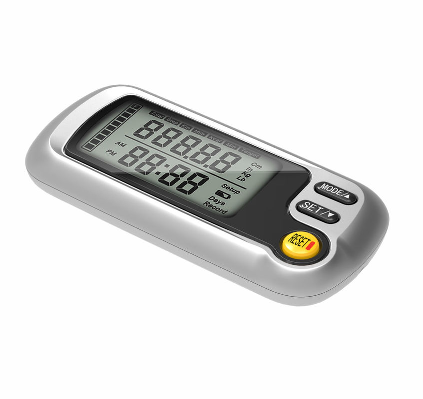 7 days memory mini digital Calorie Counter Pedometer with Clock