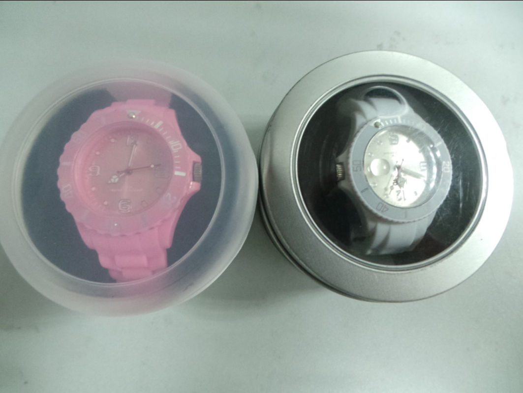 Pu Band Silicone Wristband Watch , Soft Smart Led Touch Screen Watch , 1 Atm Waterproof
