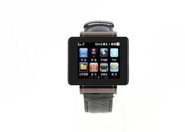 Wireless Bluetooth Smart Watch Phone Manufacturer Metal Casing Leather Strap